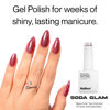 Picture of Nailboo Forever Glaze Gel Nail Polish, (Pink Glitter) Soda Glam LED Nail Lamp Gel Polish, Self-Leveling DIY Nails, Salon Quality Nail Color, Glossy Long-Wear, 0.3 oz.
