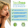 Picture of EYEECO Gentle Tea Tree Oil Foaming Facial Cleanser - 1.6oz - Non-Irritating Eyelid Cleanser & Face Wash with Tea Tree, Chamomile & Shea Butter