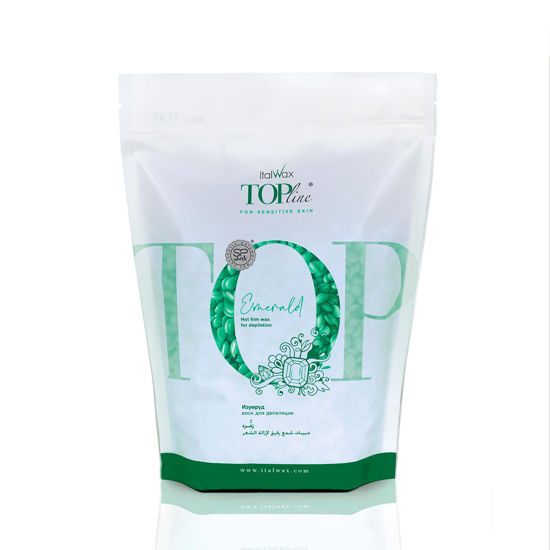 Picture of Italwax Hard Wax Beads for Sensitive Skin - 750g/1.65lb - Synthetic Formulation, Scent Free, Recommended for Bikini Area and Armpits