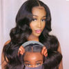 Picture of Ahaisy Wear and Go Glueless Wigs for Black Women Human Hair Glueless wigs Pre Plucked Body Wave Lace Front Wigs Human Hair for Beginners Wigs Upgraded No Glue 4x4 Closure Wigs Human Hair (24 Inch)