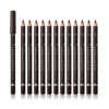 Picture of SUMEITANG 12 Pcs Dark Brown Eyebrow Pencil Eyeliner Makeup，Soft Textured，Easy to Color，Waterproof，Long Lasting Eyebrow Tint Pen for Fills in Sparse Areas and Gaps Create a Natural Eye Brow
