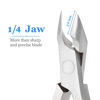 Picture of IVON Cuticle Trimmer, Professional Non-Slip Cuticle Cutter Stainless Steel Nipper Blue