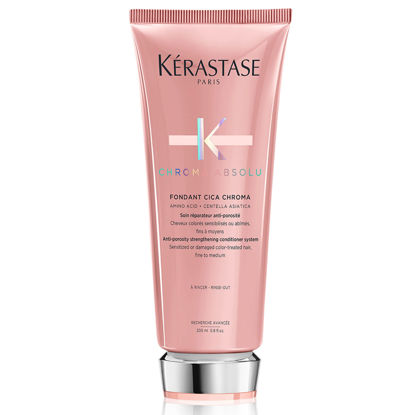 Picture of Kerastase Chroma Absolu Cica Chroma Strengthening Conditioner | For Sensitized or Damaged Color-Treated Hair | Fine To Medium, Anti-Porosity, with Lactic Acid | 6.8 Fl Oz