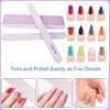 Picture of Nail File and Buffer Set (16 Pack), Nail File Kit Professional Nail Files & Buffers Manicure Supplies Filer Buffer for Natural Nails, 100/180 Grit 7 Way Nail Filing Polishing Buffer for Nail Care