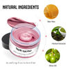 Picture of VOLLUCK Temporary Hair Wax Natural Instant Hair Color Wax Pomades 4.23 oz, Dosposable Hair Styling Clay for Party, Festival, Halloween, Christmas, Light Pink