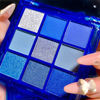 Picture of AMY'S DIARY Blue Eyeshadow Palette Glitter Eye shadow Makeup,Navy Blue Eyeshadow Shiny Sparkle Shimmer Glitter blue Eyeshadow Waterproof Pallete,royal blue Glitter Blue Eye Eyeshadow Make Up
