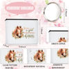 Picture of CIXICM Makeup Bags Horses Cosmetic Bag for Women Girls Horse Lover Gifts Stuff Makeup Bag, Just A Girl Who Loves Horses Cosmetic Bag Small with Zipper