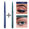 Picture of ONarisae eyeliner pencil retractable eyeliner creamy pigmented smudge proof eye liner pen Shimmer Blue & Shimmer Green
