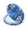 Picture of Aeisage Small Handbag Mirror Compact Mirror for Girls Purse Mirror Folding Pu Leather Floral Mirror Compact Claude Monet Water Lilies Unique Gift for Sister