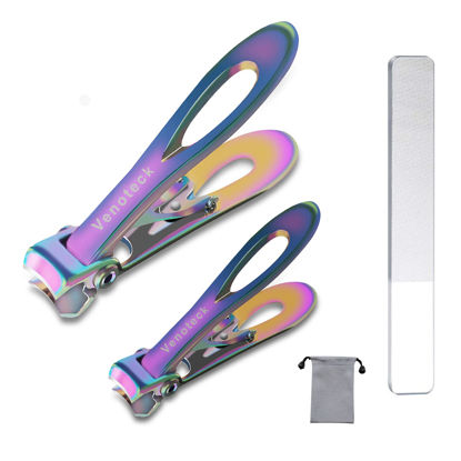 Picture of Nail Clippers for Thick Nails,Fingernail Toenail Clippers,Nail Clipper Set for Adult Men Women