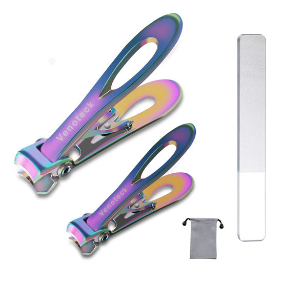 Picture of Nail Clippers for Thick Nails,Fingernail Toenail Clippers,Nail Clipper Set for Adult Men Women