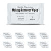 Picture of World Amenities - Bulk Makeup Remover Wipes | 50 Count | Individually Wrapped, Gentle Cleansing, Alcohol Free - All Skin Types - Vitamin E - 100% Recyclable, Hotel Travel Size Toiletries