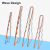 Picture of TsMADDTs Hair Pins, 200PCS Rose Gold Bobby U Shaped Hair Pins for Women Styling, Ballet Bun with Box, 2.4IN & 2IN