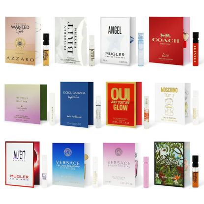 Picture of Infinite Scents Perfume Sampler Set for Women - 12 Designer Fragrance Brands