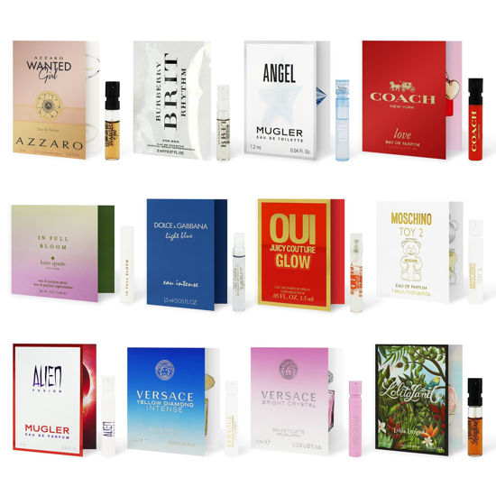 Picture of Infinite Scents Perfume Sampler Set for Women - 12 Designer Fragrance Brands