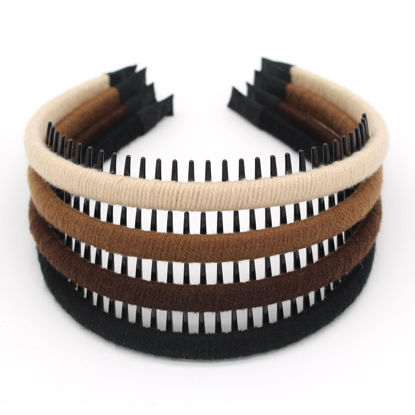 Picture of JOBAND Women's hair accessories wrap in knitting yarn, non slip headband for women,Suitable for wearing in winter hair bands for women 1 Pack 4