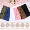 Picture of XTREND 6 Pcs Women's Headbands Twisted Cross Elastic Headbands Yoga Workout Headbands Non-Slip Sweat Soft Headbands Solid Color Simple Versatile Hair Accessory Headbands