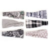 Picture of XTREND 6 Pcs Women's Headbands Twisted Cross Elastic Headbands Yoga Workout Headbands Non-Slip Sweat Soft Headbands Solid Color Simple Versatile Hair Accessory Headbands