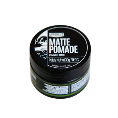 Picture of UPPERCUT DELUXE Matte Pomade Midi, Medium Hold, Matte Finish Water Based Matte Hair Styling Product Easy Wash Out, No Residue, 0.9 oz / 30g