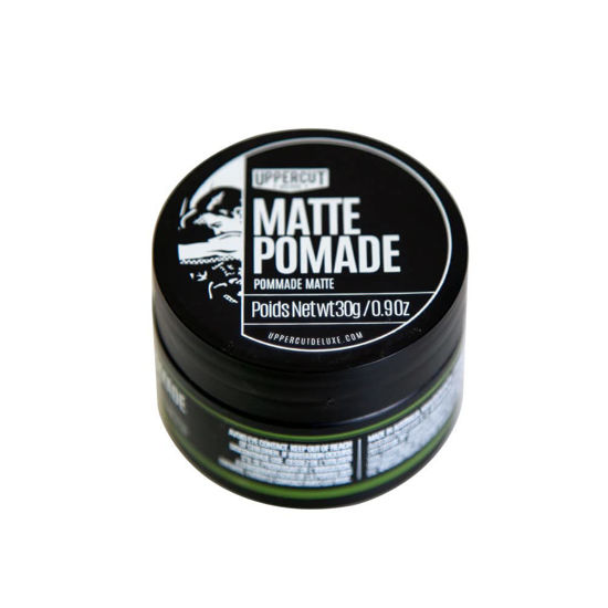 Picture of UPPERCUT DELUXE Matte Pomade Midi, Medium Hold, Matte Finish Water Based Matte Hair Styling Product Easy Wash Out, No Residue, 0.9 oz / 30g