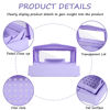 Picture of Gusnilo Nail Tool Sterilizer Box barbicide Disinfectant Jar Plastic Disinfectant Container Suitable for Nail Tools Hair Salons Beauty Centers and Manicure and Nail Equipment(Purple)