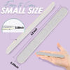 Picture of Professional Disposable Zebra Nail Files 100/180 Grit 5" Double Sided Emery Board Manicure Pedicure Tools 50Pcs