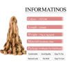 Picture of French Curly Braiding Hair for Box Braids P27/30 Loose Wave Braiding Hair 8 Packs 24 Inch 75G/Pack Spanish Curly Synthetic Spiral Curl Silky Braiding Hair Extensions (24 Inch,8 Packs,P27/30)