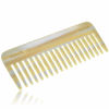 Picture of Giorgio G49 & G30 Large 5.75 Inch Hair Detangling Comb, Wide Teeth for Thick Curly Wavy Hair. Long Hair Detangler Comb For Wet and Dry. Handmade, Saw-Cut, Hand Polished, 2 Pack Ivory/Tortoiseshell