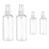 Picture of HAALII Small Spray Bottle, Spray Bottles, Clear Empty Fine Mist Plastic Mini Travel Bottle Set, Small Refillable Containers, 2 * 50ml, 2 * 100ml