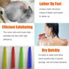 Picture of Unifab African Net Sponge Authentic Real African Exfoliating Net Bath Sponge Wash Cloth Exfoliating Washcloth African Net Cloth Body Scrubber for Shower Black