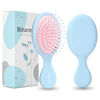 Picture of Mini Hair Brush, Detangling Hairbrush for Dry and Wet Hair, Small Size Travel Detangler Brush for Girls Boys Kids Women Men for All Hair Types (Blue)