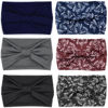 Picture of IVARYSS Wide Headbands for Women, Knotted Head Wraps Turbans, Large African Style Head Bands Hair Accessories, 6 Pack (Boho Set1)