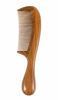 Picture of Louise Maelys Wood Hair Comb Fine Tooth Comb Anti-static Hair Comb for Thick Hair