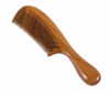 Picture of Louise Maelys Wood Hair Comb Fine Tooth Comb Anti-static Hair Comb for Thick Hair
