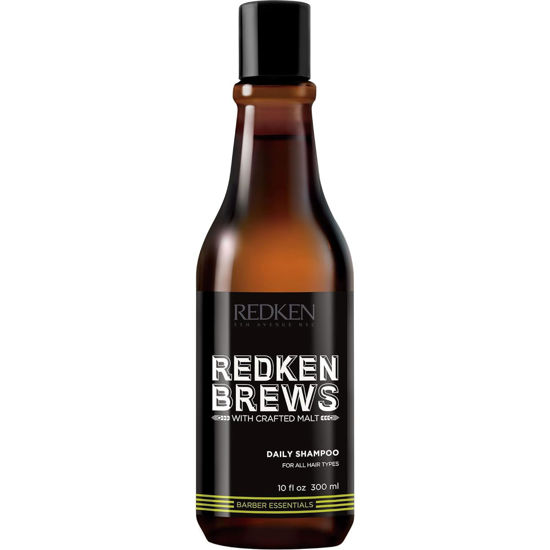 Picture of Redken Brews Daily Shampoo For Men | Lightweight Hydrating Hair Cleanser | Add Moisture and Shine to Dry Hair | For All Men's Hair Types