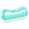 Picture of 3Pcs Different Kinds of Fingernail brush with Plastic Handle Nail brush for cleaning Fingernails - Easy to use Nail Scrub brush - Nail Cleaner Nail brushes for Hands Feet(green)