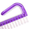 Picture of 3Pcs Different Kinds of Fingernail brush with Plastic Handle Nail brush for cleaning Fingernails - Easy to use Nail Scrub brush - Nail Cleaner Nail brushes for Hands Feet(green)