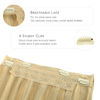 Picture of WENNALIFE Wire Hair Extensions (Increase 50% Lifespan) Real Human Hair 20 inch 110g Light Blonde Highlighted Golden Blonde Remy Hair Extensions Invisible Transparent Wire Fish Line Hair Extensions