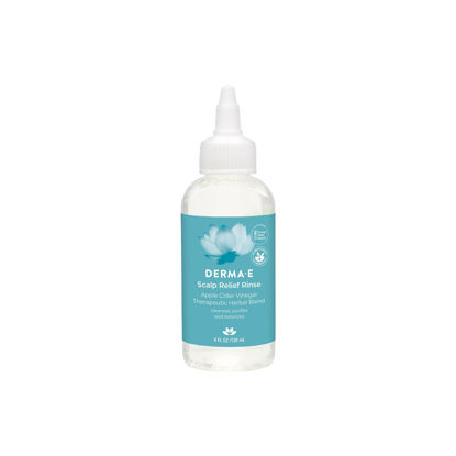Picture of DERMA-E Scalp Exfoliating Rinse, Clarifying Rescue for Scalp Relief, Color-Safe pH Balance and Dandruff, 4 fl oz
