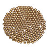 Picture of Novani Brown Rhinestones Flatback Rhinestones Glass Nail Gems Stones Jewels Round Gemstones Non-Hotfix Crystal,SS8,1440 Pieces,Topaz