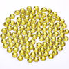 Picture of Novani Lemon Yellow Rhinestones 3000Pcs Flatback Crystal Round Loose Gemstones Glass Rhinestones for Crafts Makeup Nail Art Clothes Shoes DIY Decorations(SS10, 2.7-2.9mm)