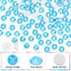 Picture of Novani Rhinestones 3000Pcs Flatback Crystal Round Loose Gemstones Glass Rhinestones for Crafts Makeup Nail Art Clothes Shoes DIY Decorations(SS8, 2.3-2.5mm,Aquamarine AB)