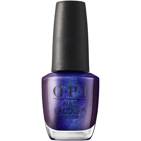 Picture of OPI Nail Lacquer Abstract After Dark | Opaque Dark Purple Shimmer Chip Resistant Nail Polish | Downtown LA Collection