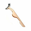 Picture of EIAKE False Eyelashes Applicator Tool Eyelash Extension Tweezers Remover Clip Tweezers Nipper (Golden)