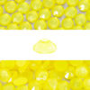 Picture of Novani 576 Pieces Flatback Rhinestones Glass Round Gems Mocha Citrine Crystals for Nail Art DIY Crafts Clothes Shoes,SS30,6.4-6.6mm