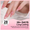 Picture of Major Dijit Quick Dry Nail Polish Nude Pink Summer Nail Lacquer for Nail Art Regular Nail Polish 0.41 fl oz.