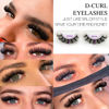 Picture of 10Pairs 3d Russian Strip Lashes, DD Curl Lash Strips, Natural False Lashes Mink, Fluffy Eyelashes Mink, Faux Mink Eyelashes Natural Look, Natural Wispies Mink Eyelashes, Wispy Fake Lashes(s35)