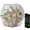 Picture of 32-Pack Lip Balm in Bulk by Naturistick. Assorted Scents. 100% Natural Ingredients. Includes Mini Display Fishbowl. Best Beeswax Chapstick for Dry, Chapped Lips. Made in USA