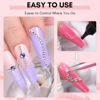 Picture of Makartt Nail Rhinestone Glue 15ml, Super Strong Gel Adhesive for 3D Nail Art, Crystals, Beads, Gems, and Diamonds, UV/LED Cured, Ideal for Valentine's Day & Gift