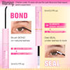 Picture of Eyelash Glue and Lash Bond and Seal Waterproof, Long-Lasting Non-Irritating Sleep-Proof 2-in-1 Bond and Seal for Eyelash Extensions and Clusters DIY at Home